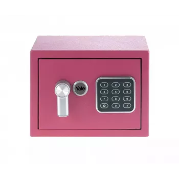 Yale YSV/170/DB2/P Freestanding safe 3.8 l Steel Pink