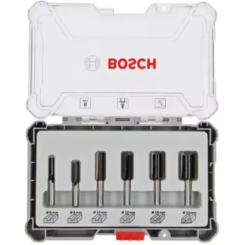 Bosch 2607017466 Router Groove Cutter Set, 6 pieces