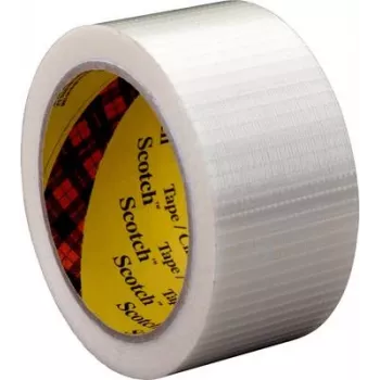 3M 89597550 duct tape Suitable for indoor use 50 m Biaxially Oriented Polypropylene (BOPP), Fibreglass Transparent