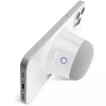 Ultron Mag Soundmate 461891 magnetic Bluetooth speaker, 3 W, 420 mAh, White