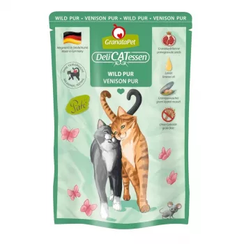 GRANATAPET DeliCATessen Venison - wet cat food - 85g