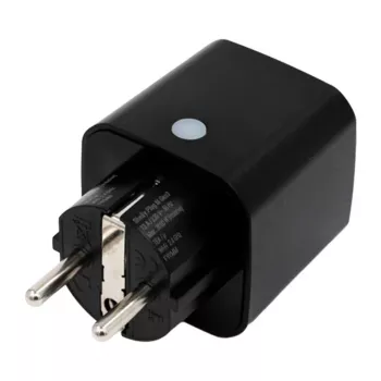 Prise connectée Shelly Plug PM Gen3 Matter 13A, noire