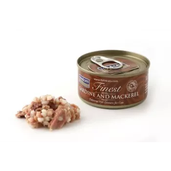 Fish4Cats Finest Sardine and Mackerel Wet Cat Food, 70 g