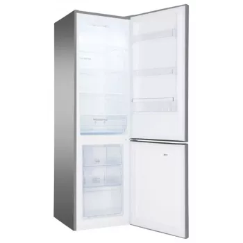 Fridge-freezer combination AMICA FK 2995.2FTX(E) 299L — inox, bottom freezer, No Frost, 181 cm