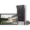 EZVIZ CS-HP5 video intercom, 7 inch (17.8 cm) touch screen, 2-wire, 1080p (2MP), Wi-Fi, RFID entry, IR night vision, waterproof, black/silver