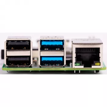 Raspberry Pi 4 Model B Single Board Computer, Broadcom BCM2711 1.5 GHz, 2 GB LPDDR4, Green