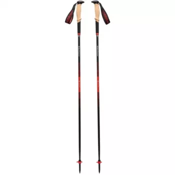 Trekking Poles Pursuit Carbon Z, Fitness Device Anthracite/orange, 1 Pair, 110 cm
