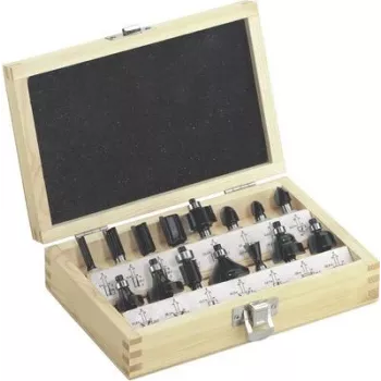 Router Set Metabo 631039000 — 15-piece routing accessory kit