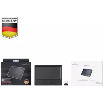 Perixx 11634 - Black - Windows 10,Windows 7,Windows 8 - 120 mm - 90 mm - 18,8 mm - 110 g (PERIPAD-704)