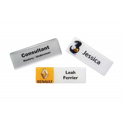 Badges nominatifs et inserts