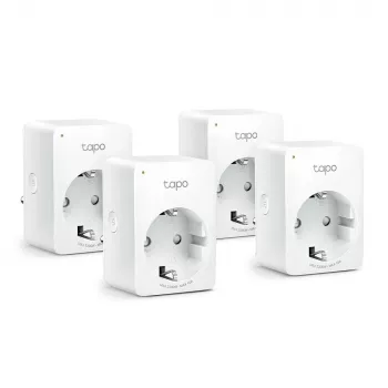 TP-Link Tapo P100 Mini Smart Wi-Fi Plug, 4-Pack