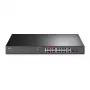Switch PoE non administrable TP-Link 16 ports 10/100 Mbps + 2 ports Gigabit