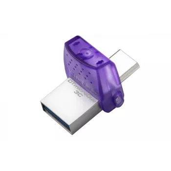 Clé USB Kingston Technology DataTraveler 128 Go microDuo 3C 200 Mo/s double USB-A + USB-C