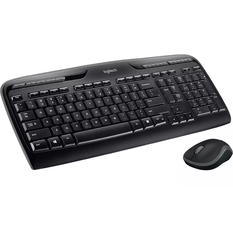Clavier Logitech Wireless Desktop MK330 Nordic USB
