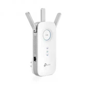 Répéteur TP-LINK RE450 802.11ac, 2,4 GHz/5 GHz, 450+1300 Mbit/s, 10/100/1000 Mbit/s, ports Ethernet LAN (RJ-45) 1, type d'antenne 3x externe
