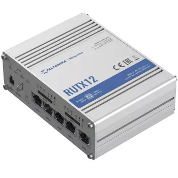 Routeur industriel TELTONIKA Rutx12 4G LTE CAT6 Wi-Fi double bande
