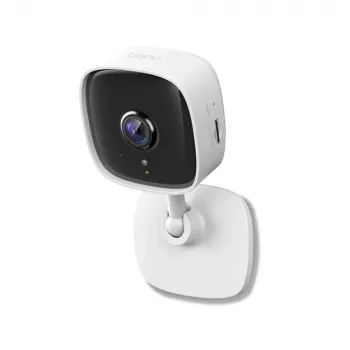 TP-Link Tapo Caméra Wi-Fi de sécurité domestique, caméra de surveillance IP, intérieur, sans fil, CE, IC, RCM, bureau/mur, noir, blanc