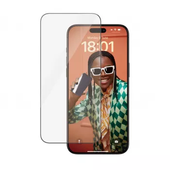 Protection d'écran PanzerGlass ® iPhone 15 Pro Max | Ultra-Wide Fit avec EasyAligner