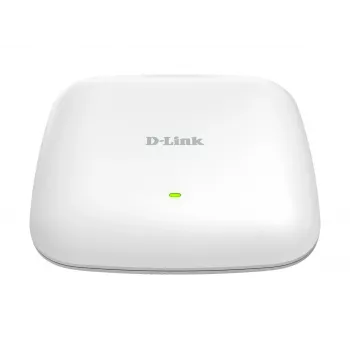 D-Link AX3000 Wi-Fi 6 Dual-Band PoE Access Point, 2.4 GHz, 5 GHz, 3000 Mbit/s, SNMP, SNMPv2, SNMPv3, WEP, WPA, WPA2, WPA3, 10,100,1000,2500 Mbit/s