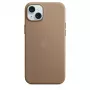 Apple Coque FineWoven avec MagSafe iPhone 15 Plus Taupe