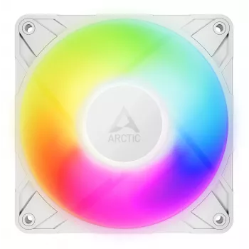 ARCTIC Freezer P12 Pro A-RGB (White) - 120 mm A-RGB PWM Fan with Cable Splitter