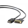 Câble adaptateur Gembird CC-DPM-DVIM-6 DisplayPort vers DVI-D, 1,8 m