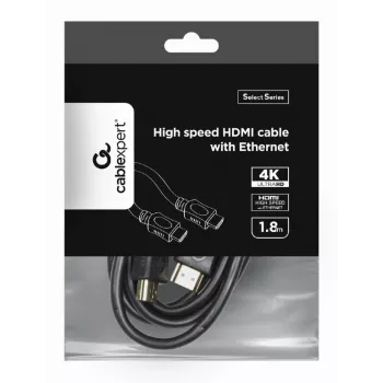 GEMBIRD High Speed HDMI Cable with Ethernet - Select Series, 1.8m
