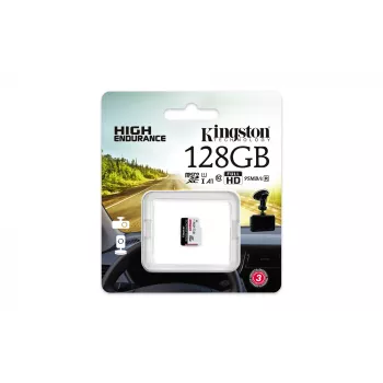 Carte microSD Kingston Technology High Endurance 128 Go UHS-I Class 10