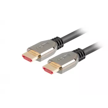 Câble Lanberg CA-HDMI-30CU-0018-BK HDMI v2.1, 1,8 m, 8K 60 Hz, noir