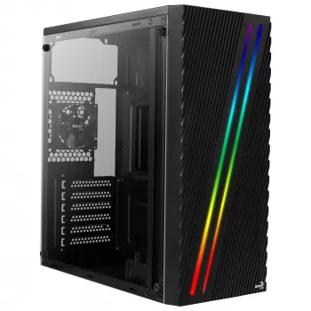 Boîtier Aerocool Streak Midi Tower noir