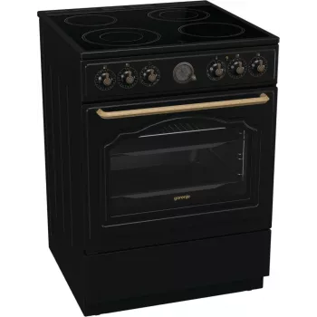 Gorenje GECS6B71CLB Freestanding cooker Electric Ceramic hob Black