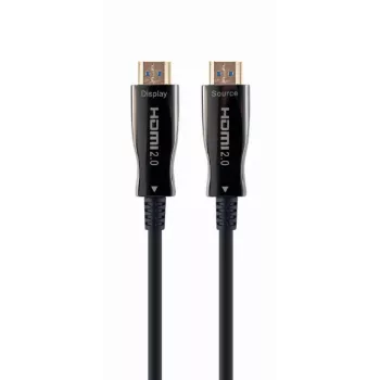Câble HDMI Gembird CCBP‑HDMI‑AOC‑20M‑02 — 20 m fibre optique HDMI Type A mâle, HDMI 2.0, 4K@60Hz, HDR, 4:4:4