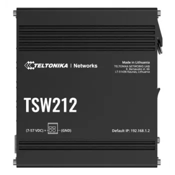 TELTONIKA TSW212 commutateur Ethernet Gigabit Managed PoE+ (8 ports + 2 SFP)