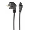 Câble d'alimentation Gembird Schuko (CEE 7/7) vers C5, VDE, 0,5 m, Bulk (PC-186-ML12-0.5M)