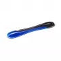 Repose-poignets clavier Kensington K62441WW Slim Duo Gel, 490 x 95 x 18 mm, bleu