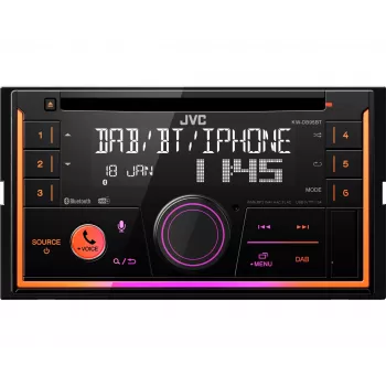 JVC KW-DB95BT Black 200 W Bluetooth