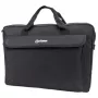Sacoche pour ordinateur portable Manhattan London 17,3 inch, top loader, noir, LOW COST, poche accessoires, bandoulière (amovible), housse pour ordinateur portable, garantie trois ans