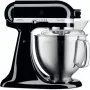 KitchenAid robot pâtissier Artisan 5KSM185PS — bol en acier inoxydable 4,8 L, 300 W, 10 vitesses, noir