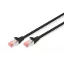Câble patch DIGITUS - CAT6 - S/FTP - Snagless - Cu - 10 m - noir