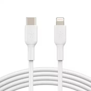 Câble BELKIN Lightning vers USB-C 1 m Blanc