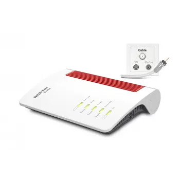 Box FRITZ 6670 wireless router Dual-band (2.4 GHz / 5 GHz) White