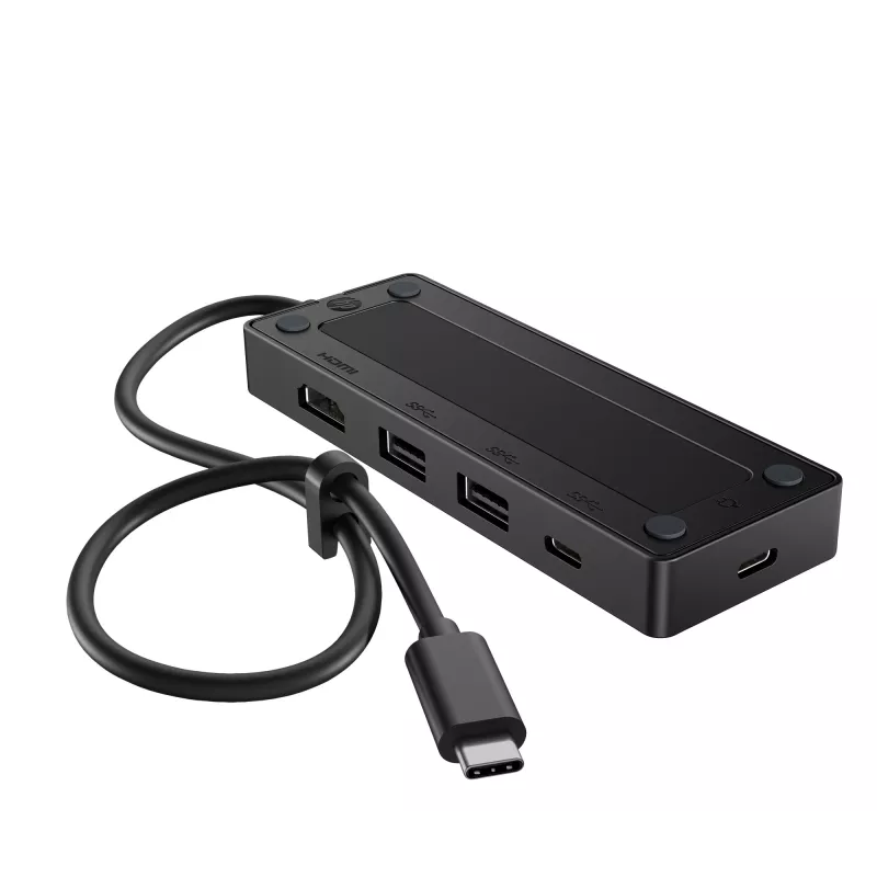 Hub de voyage HP USB-C G3, filaire, USB 3.2 Gen 2 (3.1 Gen 2) Type-C, 60 Hz, HDMI, USB 3.2 Gen 2 (3.1 Gen 2) Type-A, USB 3.2 Gen 2 (3.1 Gen 2) Type-C, Vietnam, USB-C