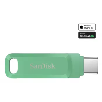 Clé USB WESTERN DIGITAL SanDisk Ultra Dual Drive Go 1 To USB-C / USB-A verte