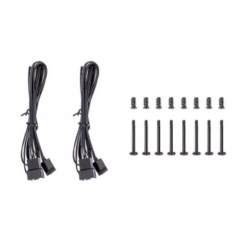 Ventilateur de boîtier PC THERMALTAKE CT120 12 cm noir pack de 2
