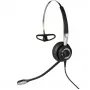 Jabra BIZ 2400 II Mono IP, 3-en-1, filaire, bureau/centre d'appels, 54 g, casque, noir, argent
