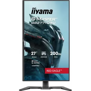 iiyama G-MASTER GB2771QSU-B1 computer monitor 68.6 cm (27 inch) 2560 x 1440 pixels Wide Quad HD Black
