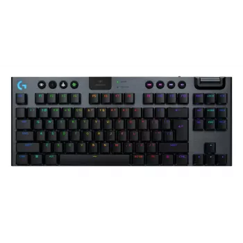 Clavier gaming mécanique sans fil LOGITECH G915 X Lightspeed TKL RGB Noir Qwerty US/International Clicky