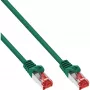 Câble patch InLine S/FTP PiMF Cat.6 250MHz PVC cuivre vert 1m