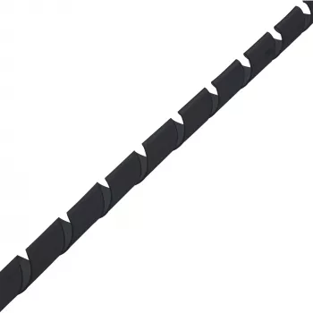 InLine Spiral Wrapping Band 10m, black, 10mm, Black, 1 cm, 169 g, 200 mm, 210 mm, 50 mm
