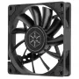 SilverStone SST-AS90B Air Slimmer 90 Slim Case Fan, 92 mm, 500-2500 RPM, 11.3-32 dB, Black